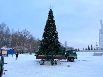 Парк «Аполло» украсили к новогодним праздникам | 04.12.2023 | Киров -  БезФормата