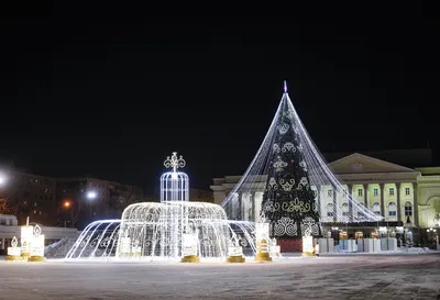 Шар Фигура Новогодняя елочка и подарки