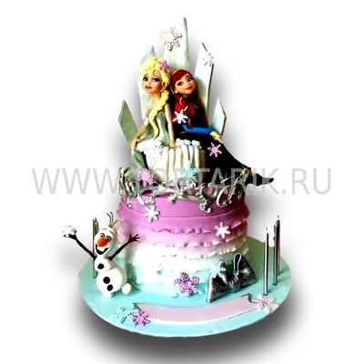 Купить Торт Эльза и Анна Торты на заказ в Барнауле Кондитерская Anita's  Cakes.