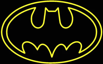 batman logo vector, batman icon free vector 19136471 Vector Art at Vecteezy