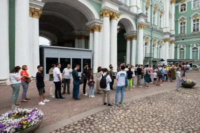 В Петербурге началось 3D-шоу в честь празднования Дней Эрмитажа | ИА  Красная Весна