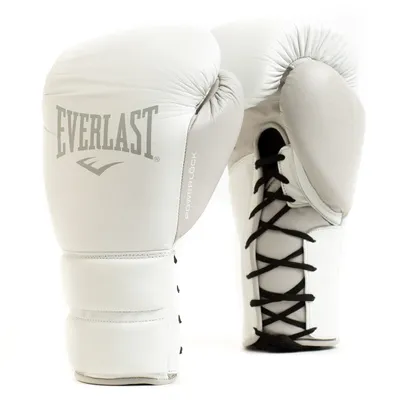 Everlast MX Professional Fight Gloves White | FIGHT SHOP