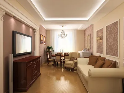 Ремонт гостиной