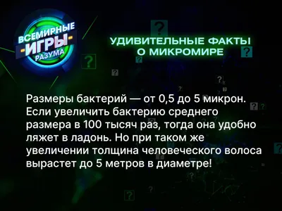 10 удивительных фактов о микромире, которых вы не знали