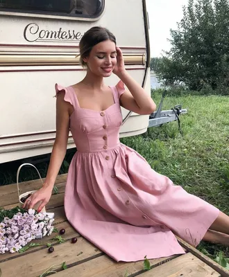 Стильные летние фасоны платьев: фотографии для вдохновения
