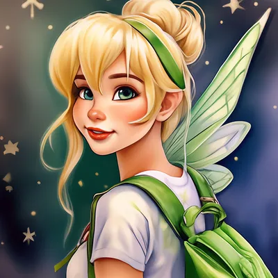 Раскраска Фея Динь-Динь | Раскраски Феи (Tinker Bell) Фея Динь (Тинкер  Белл) Fairies coloring pages