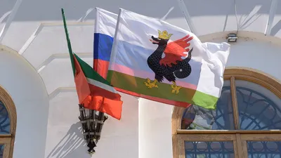 В Казани торжественно подняли флаг 100-летия ТАССР (ВИДЕО) | tnv.ru