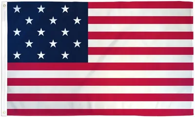 Флаг США сувенирный с древком 10x15см Rothco Mini American Flag 1443