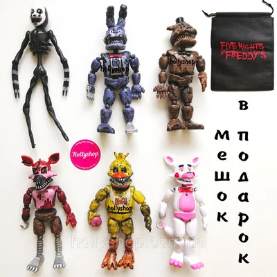 Обложка на паспорт 5 Ночей с Фредди, Five Nights at Freddy's, ФНАФ,  Аниматроники №7 | AliExpress