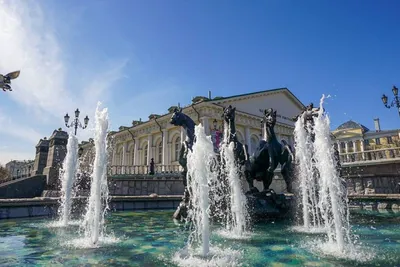 В Москве открылся сезон фонтанов