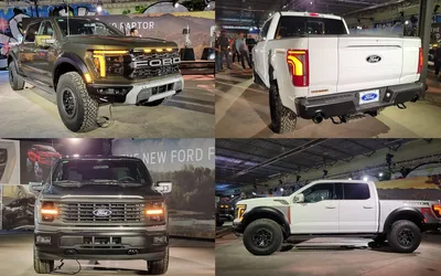 Custom Ford trucks get a little funky