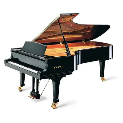 EX 9'0\" Concert Grand Piano | Polished Ebony | Kawai