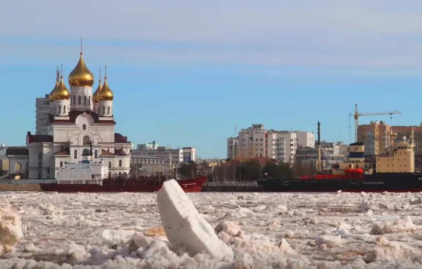 Фото: последний день работы ледовой переправы на Хабарку в Архангельске - Общество - Новости Архангельска Фото: последний день работы ледовой переправы на Хабарку в Архангельске - Общество - Новости Архангельска