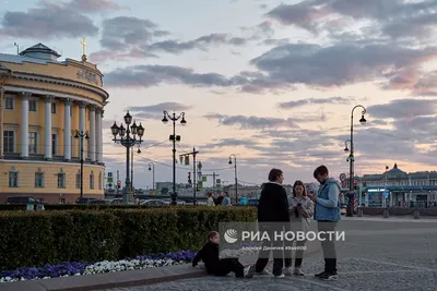 Картина маслом \"Белые ночи в Санкт-Петербурге\" 60x90 JR230823 купить в  Москве