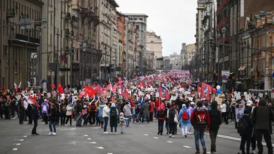 В Москве сняли ограничения движения, связанные с акцией \"Бессмертный полк\"  - РИА Новости, 09.05.2022