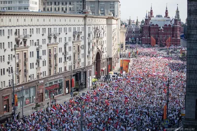 Бессмертный полк\" в Москве