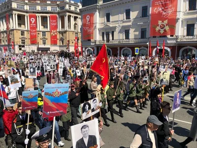 В 2022 году Бессмертный полк снова пройдет в традиционном формате |  06.05.2022 | Владимиро-Александровское - БезФормата