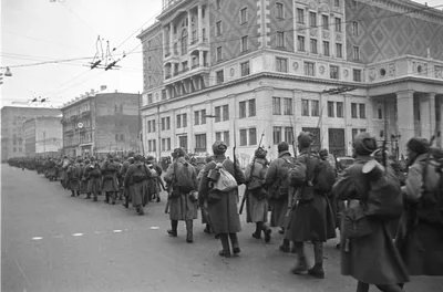 Начало битвы за Москву в ходе Великой Отечественной войны « Молодежь Югорска