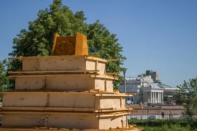 Город Челябинск летом в жару» — создано в Шедевруме