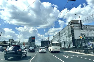 В самом центре Челябинска появились выделенки для общественного транспорта  │ Челябинск сегодня