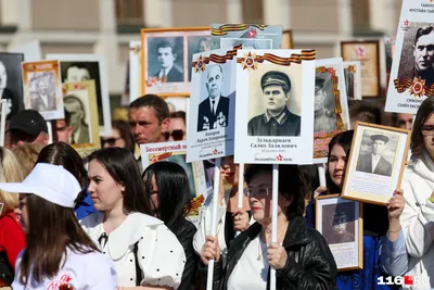 Качественные транспаранты для акции «Бессмертный полк» в Казани |  Типография «ГАММА»