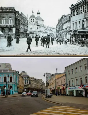 Голуби и люди на Красной площади. Дореволюционная Москва на фотографиях 7  часть