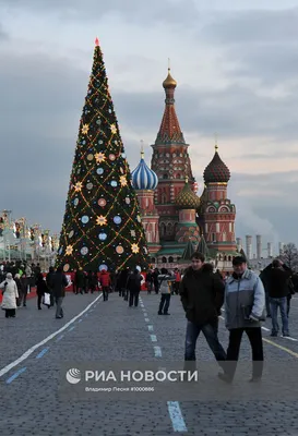 Картинка Новогодняя елка в Москве » Москва » Города России » Города »  Картинки 24 - скачать картинки бесплатно