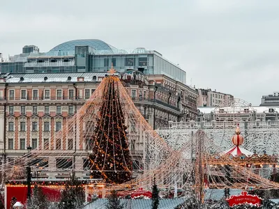 Москва. Самая красивая елка.