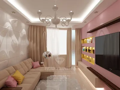 Гостиная в современном стиле | Iroom Design