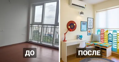 До и после: 54 кв.м — с шестом в гостиной и двумя гардеробными | Houzz  Россия