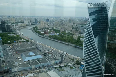 View of Moscow from the skyscraper windows — Фотограф Игорь Соболев