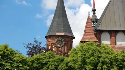 Вид с высоты на г. Черняховск (Insterburg), Калининградская область.