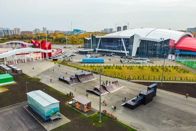 Деревянный скетйпарк в Кемерово (Кузбасс арена) - FK-ramps