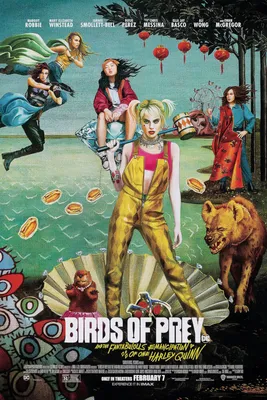 Купить Фотокартина GeekLand Хищные птицы Харли Квинн арт Birds of Prey  60x40 BOP 10.02 \"Kg\", цена 899.96 ₴ — Prom.ua (ID#1849081147)