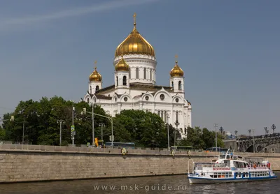 Храм Христа Спасителя в Москве / Чертежи архитектурных памятников,  сооружений и объектов - наглядная история архитектуры и стилей