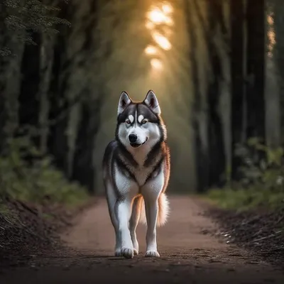 хаски (husky, сибирская хаски, сибирский хаски, ) :: собака / смешные  картинки и другие приколы: комиксы, гиф анимация, видео, лучший  интеллектуальный юмор.