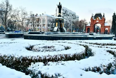 Фотозарисовка «Парк Галицкого в Краснодаре зимой» (20 фото). Воспитателям  детских садов, школьным учителям и педагогам - Маам.ру