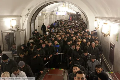 Празднование Курбан-байрама в Москве