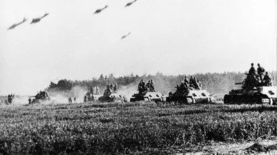 Фото \"Курская дуга\", 1943 год, Курская обл. - История России в фотографиях