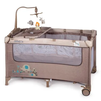 Манеж-кровать Babyton Dreamy Brown купить по цене 190 руб. в  интернет-магазине Детмир