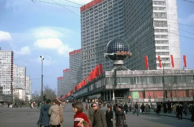 Москва 70х годов и бархоппинг по ней