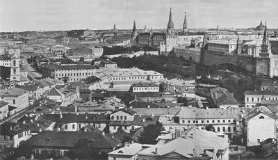 Карта Москвы 20-х годов (1927г.)