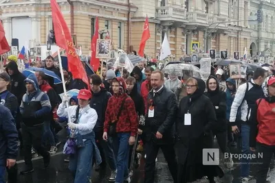 Валерий Шанцев перед парадом Победы встретился с участниками акции \"Бессмертный  полк\" в Нижнем Новгороде 9 мая Новости Нижнего Новгорода