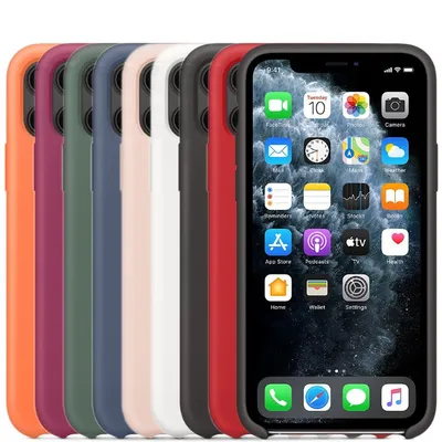 Купить Silicone Case Copy Чехол для iPhone 11 в Екатеринбурге по низкой  цене!