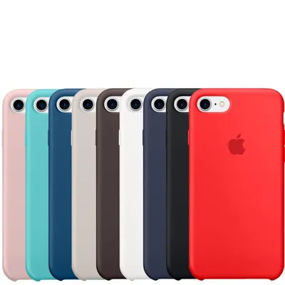 Купить Silicone Case Copy Чехол для iPhone SE 3 2022/SE 2 2020/8/7 в  Екатеринбурге по низкой цене!