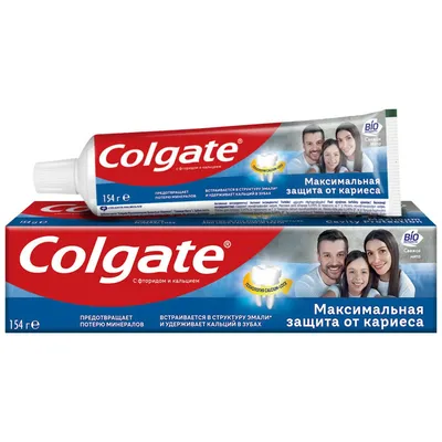 Зубная паста Colgate Максимальная защита от кариеса Свежая мята для  укрепления эмали, 100мл - купить с доставкой в Санкт-Петербурге в  Перекрёстке