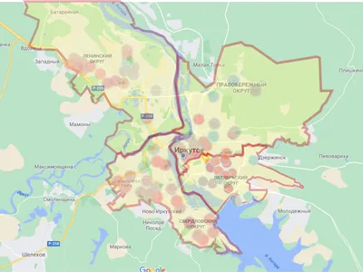 Подробная карта автомобильных дорог Иркутской области. Карта — Иркутская  область | RUS Maps | Все карты России в одном месте