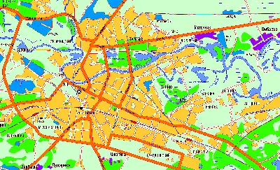 Калининский округ Тюмени: улицы, карта, ориентиры.