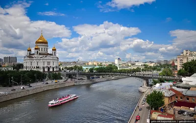 Фотографии Москвы с крыши бывшей кондитерской фабрики \"Красный Октябрь\"