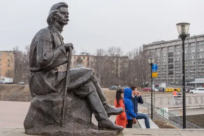 Памятник М.Горькому в Нижнем Новгороде отремонтируют Новости Нижнего  Новгорода